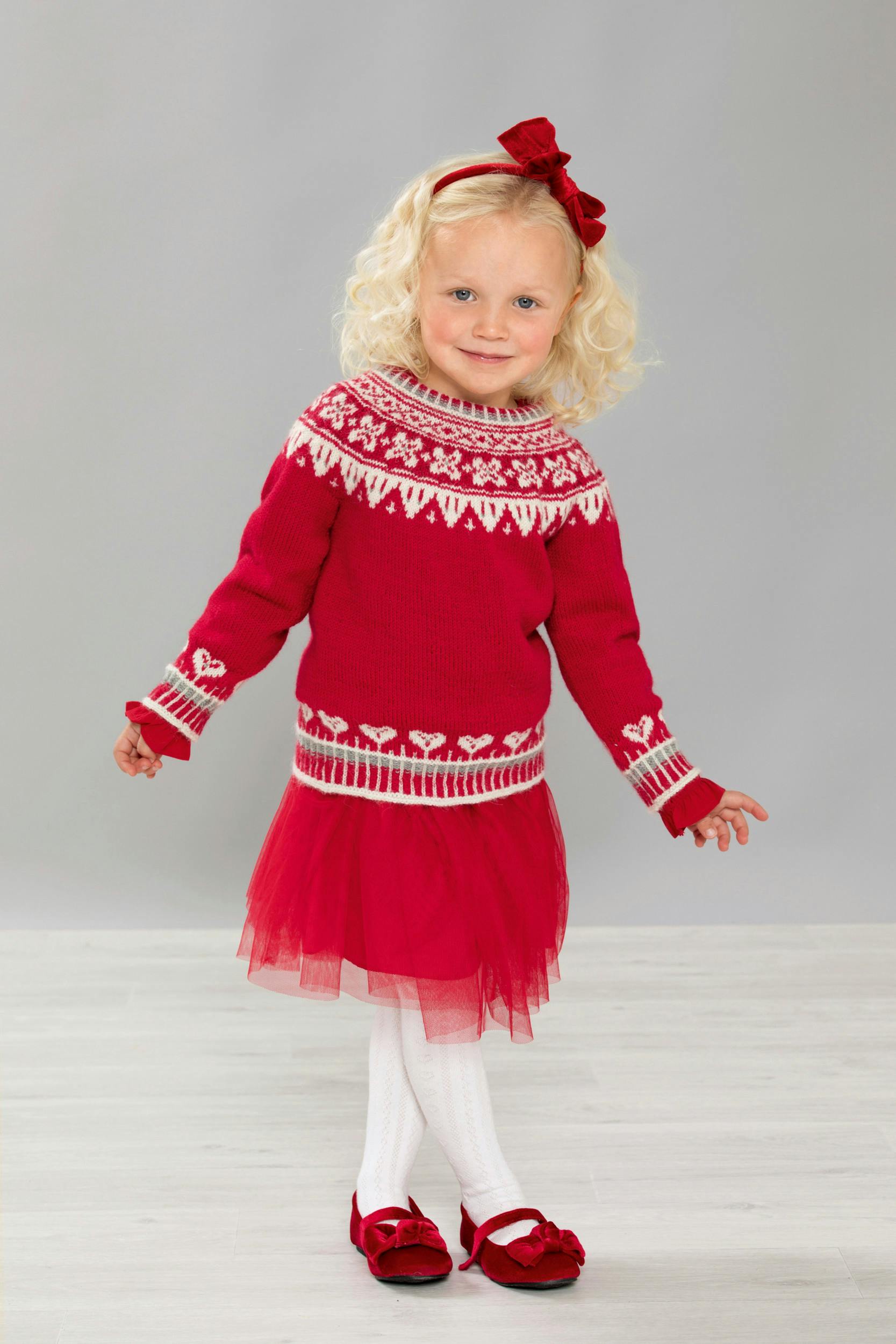 udslettelse Anvendt forår Strik: Klassisk julesweater | Familie Journal