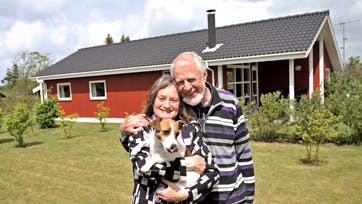 Karen og Kjeld blev gift sidste efterår i Skjern kirke