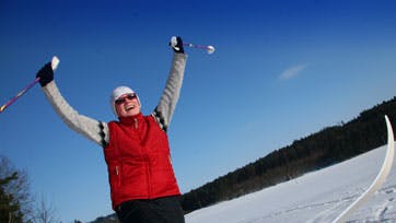 Bevar energien, når du tager på ski. Foto: Colourbox